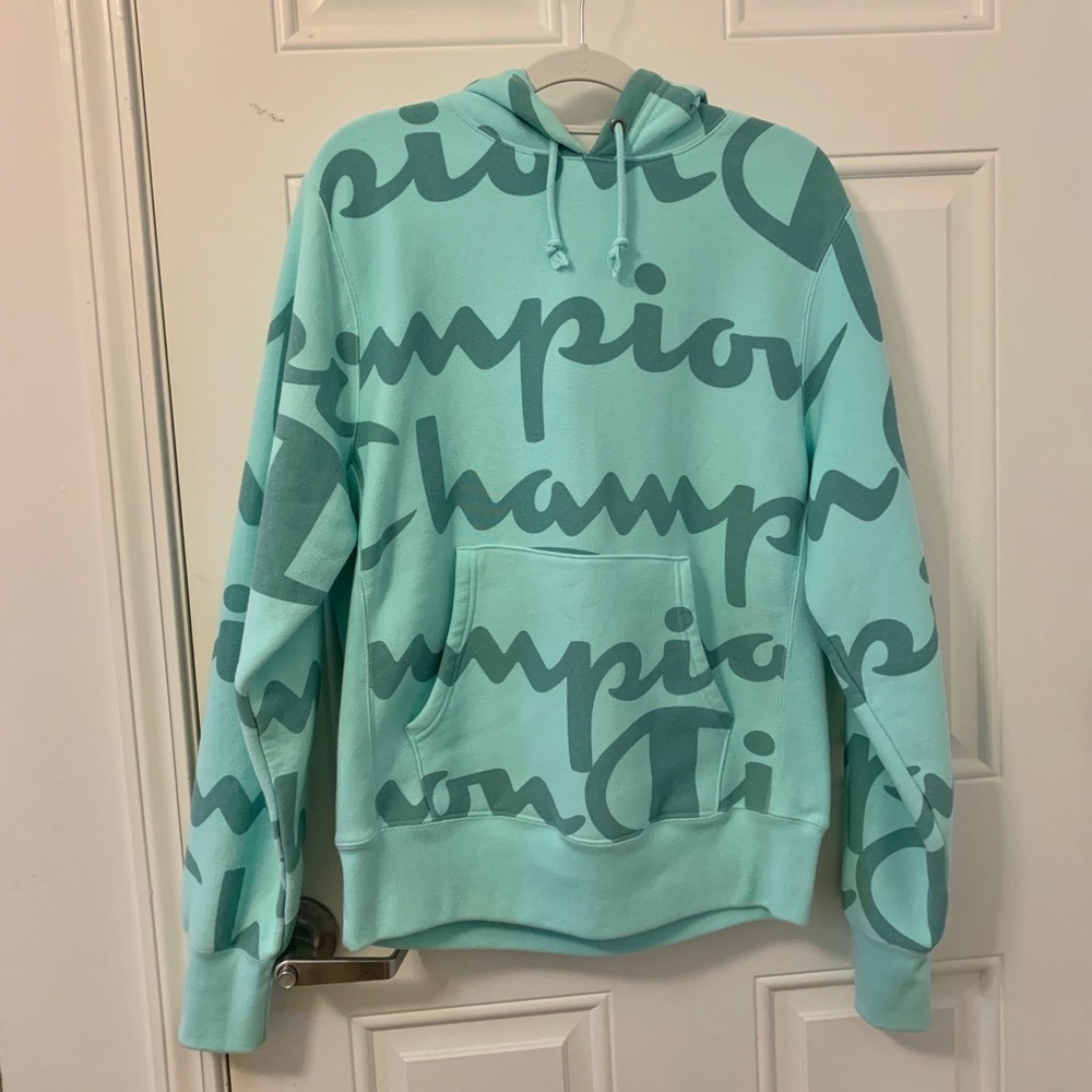 Champion Repeat Logo Hoodie sweatshirt